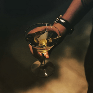 Belvedere dirty martini