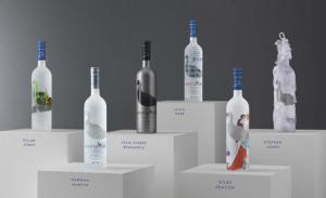 Grey goose designer bottles