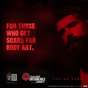 body art Bacardi
