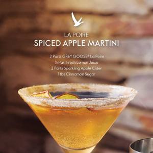 Grey G with apple cider