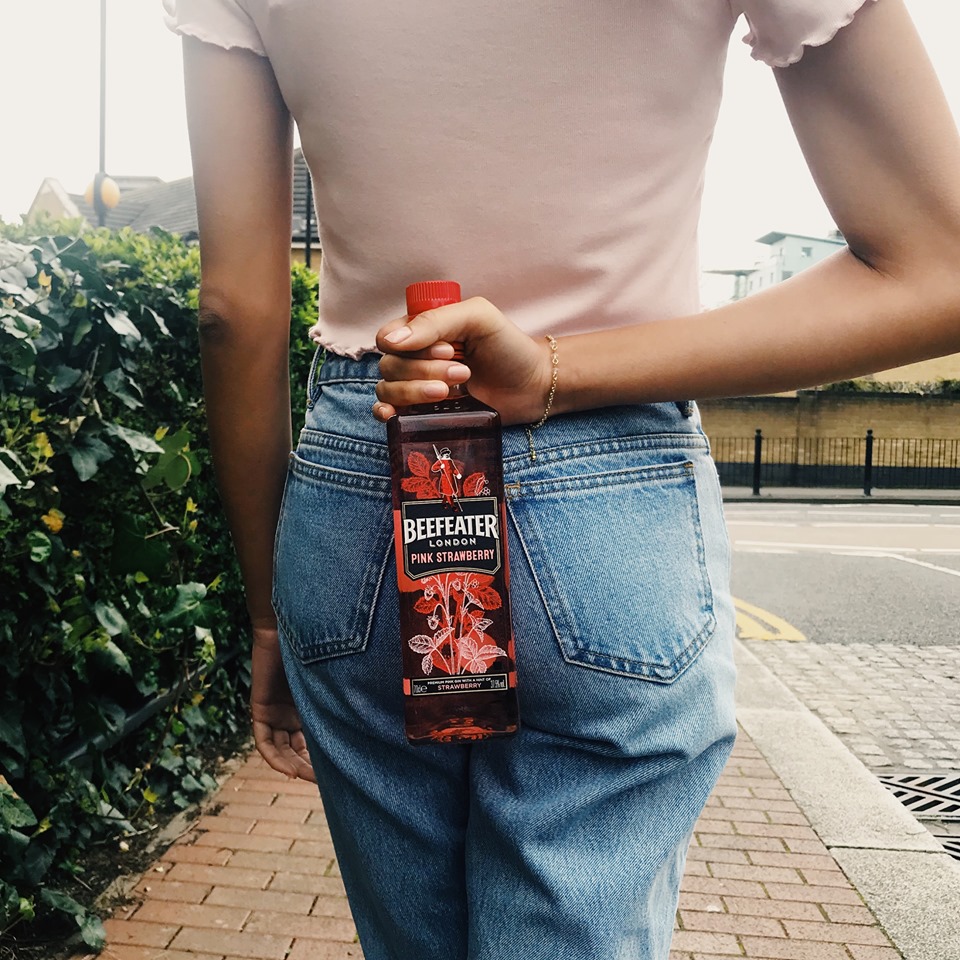 beefeater pink strawberry